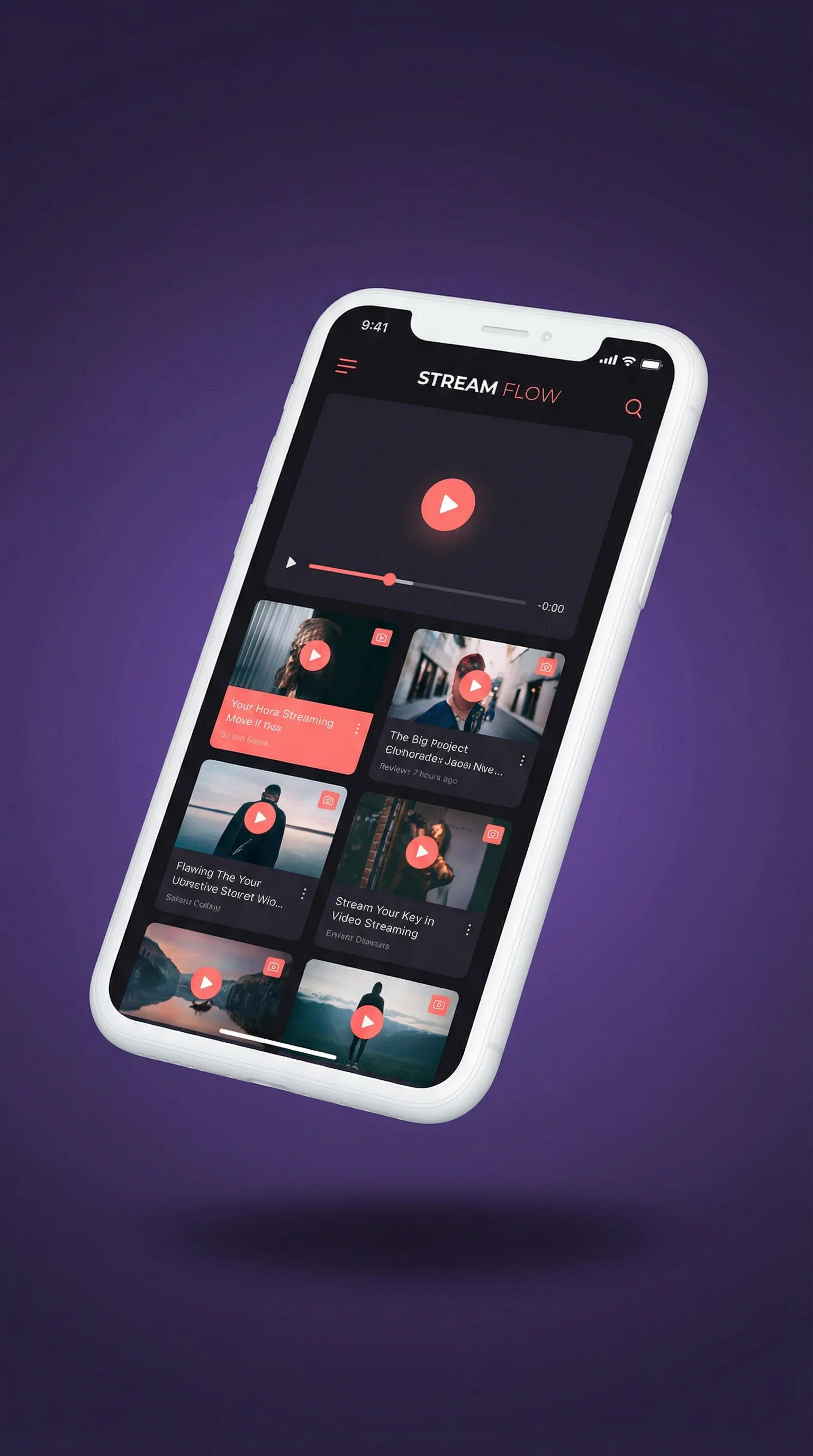 丝瓜视频手机客户端界面展示